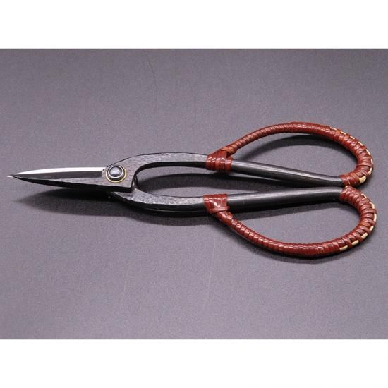 Bonsaischaar met lange steel – Handvat met rotanomwikkeling, hoogwaardig staal